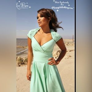 Pinup Couture Green Mermaid Luscious Dress